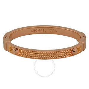 Michael Kors bangle bracelet w/ crystal pave